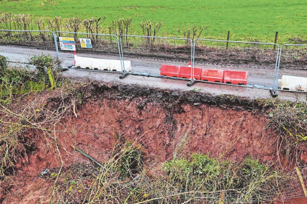 Road reopened, but residents still await 'proper fix'