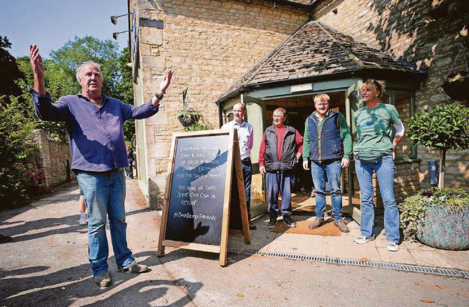 HUNT FOR COUNTRY PUB HAS CLARKSON CRYING INTO HIS PINT
