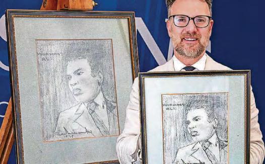 Comedian's 'cultural snapshot' sketch goes under hammer