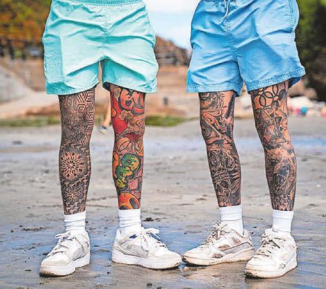 There's tat-two of us!