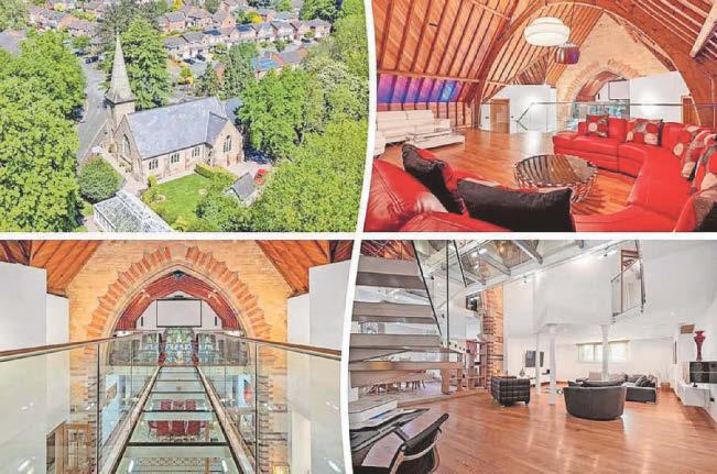 £1.25m converted church is a property to in-spire potential buyers