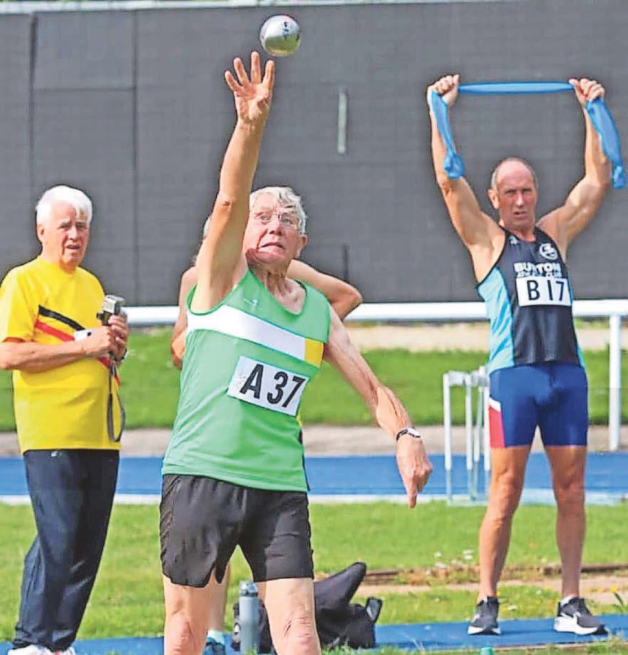 GOLDEN GRAHAM’S AN ATHLETICS STAR AT 86