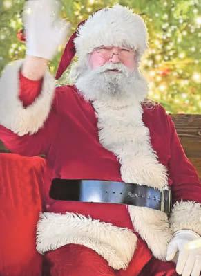 SANTA GETS SACK BUT REFUSES TO GO QUIETLY