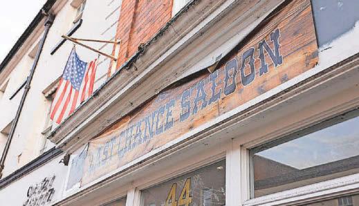 Last orders please for Last Chance Saloon bar