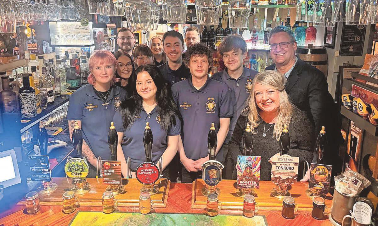 RAISE A GLASS TO PUB'S HISTORIC HAT-TRICK AS CAMRA'S BEST BOOZER