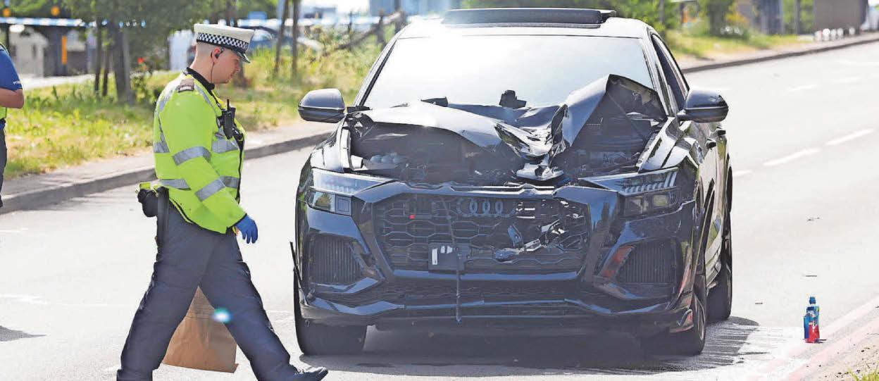 Man, 22, arrested as woman killed by car