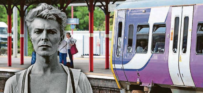 The night starman slept at Stockport station