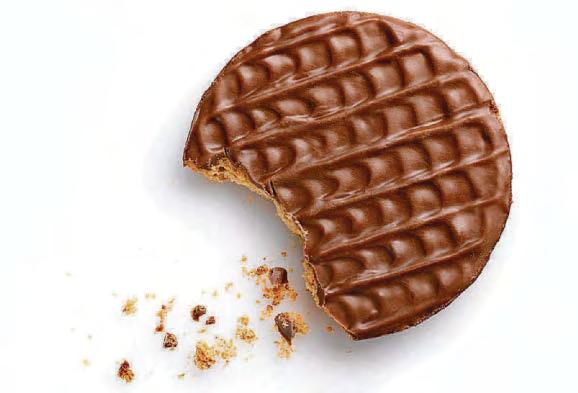 Debate over correct way to eat chocolate biscuit