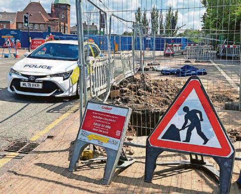 Historic ‘bones' found by major project workmen