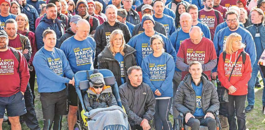 County part of walk for MND