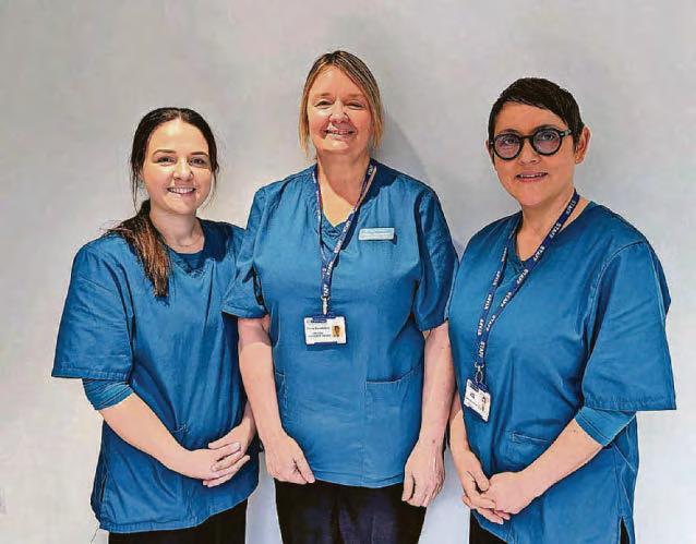 Lymphoedema team are here to help