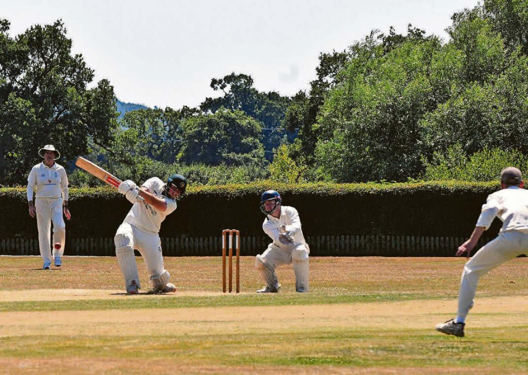 Late wickets turn tide Green's way