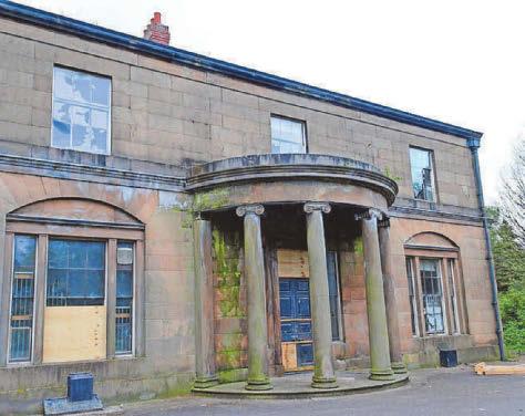 What's going on with historic landmark hall?