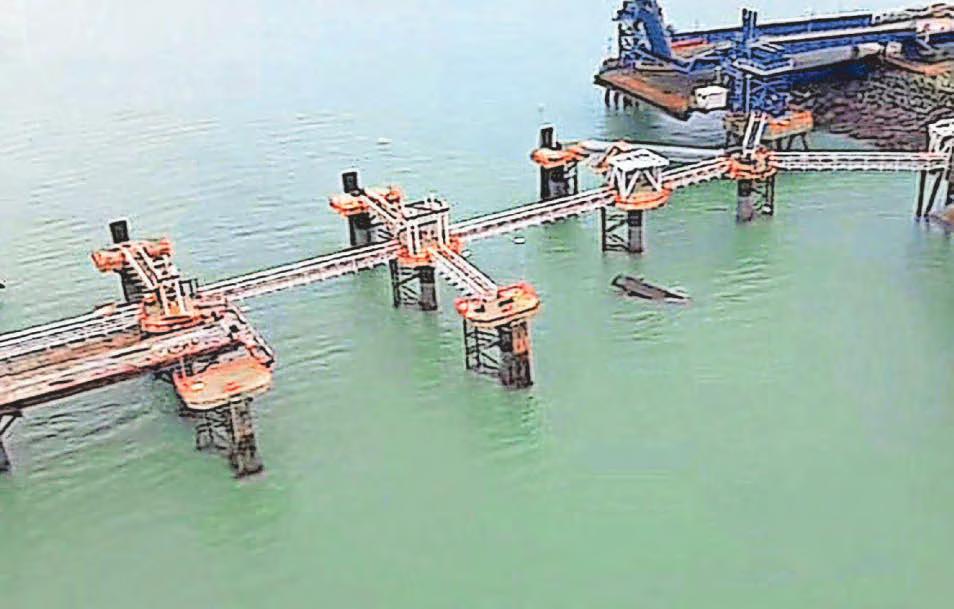 Storm-hit port terminal set for July 1 reopening