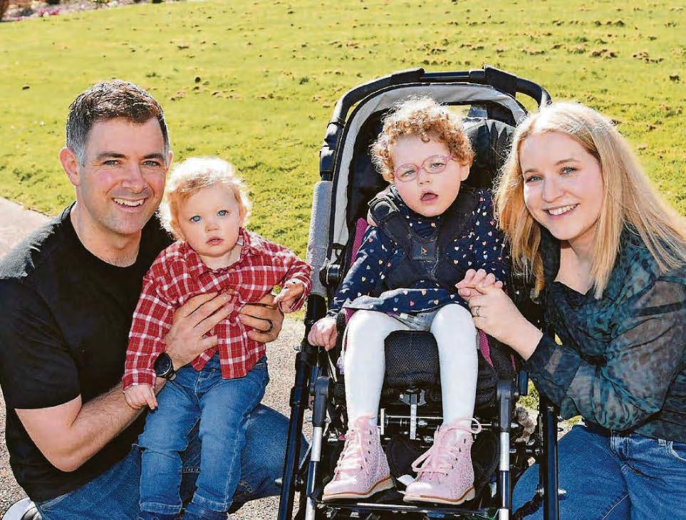 Little Alaw can't sit, crawl or walk but she's got something that melts people's hearts