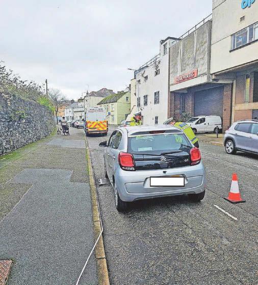Driver couldn't read a number plate just four metres away
