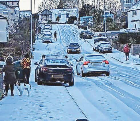 CAR'S ALARMING HILL SLIDE CAUGHT ON CAMERA
