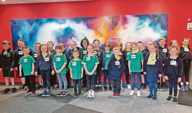 Pupils star in play on what their new green school means to them