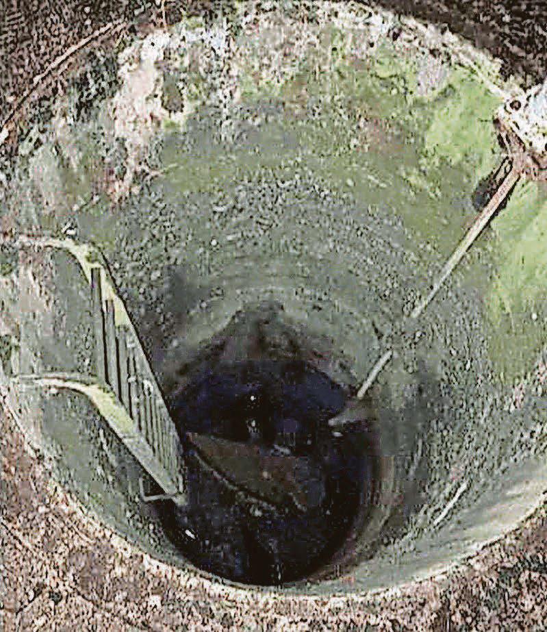 Vandals 'risk death' at wastewater site