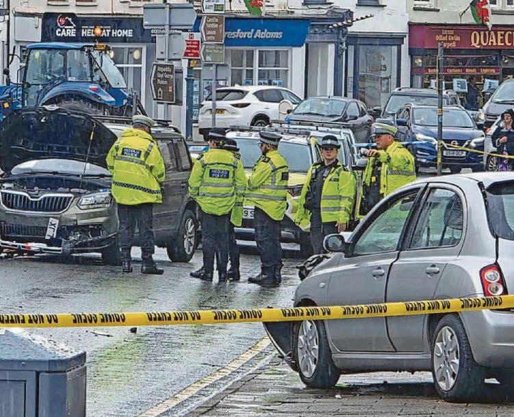 Three go to hospital after head-on crash