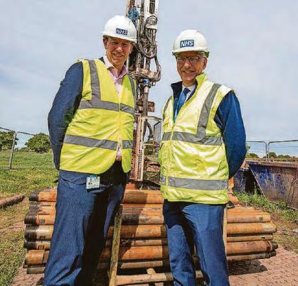 Thermal testing takes place at new hospital site