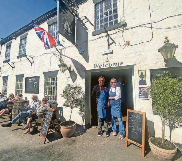 Wat-er way to enjoy popular canalside pub