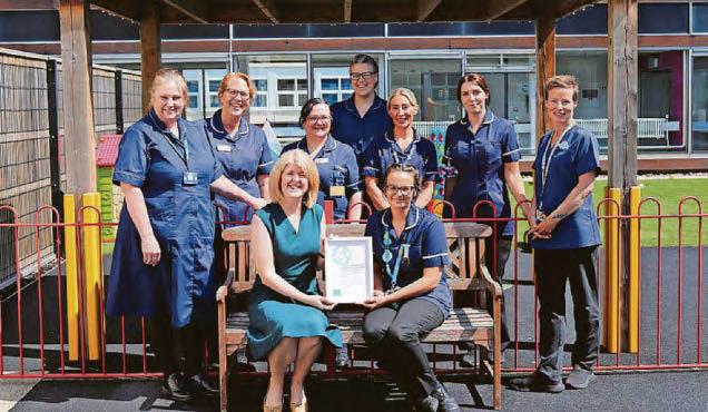 Children’s services awarded special certificate