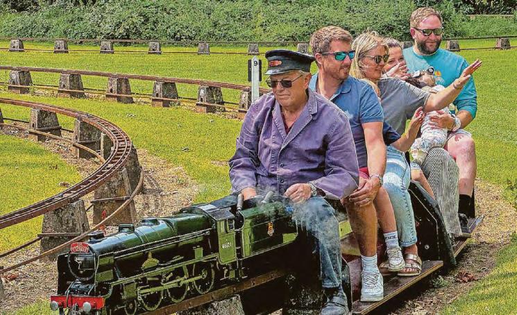 Railway open day on track to boost charity funds