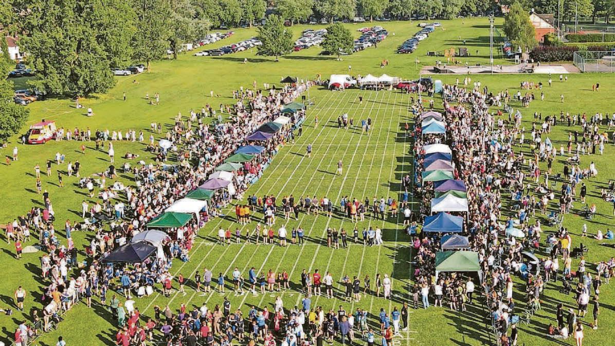 Good sports step out for primary schools' event