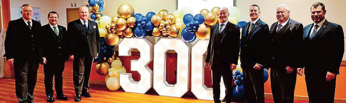 Freemasons mark 300 years of helping others