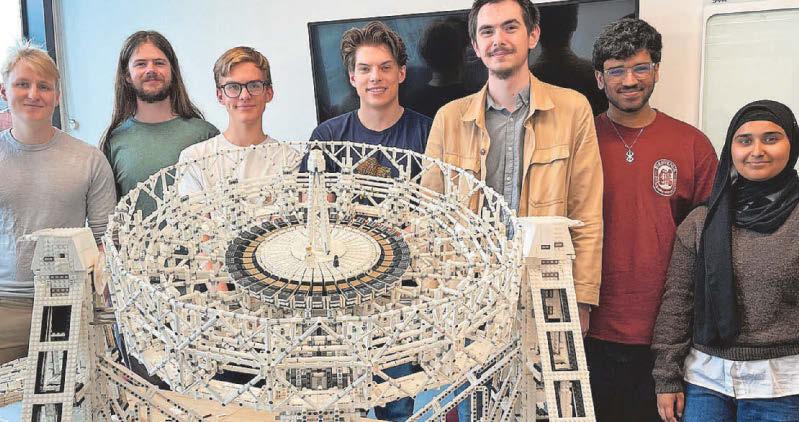 Lego model marks observatory birthday