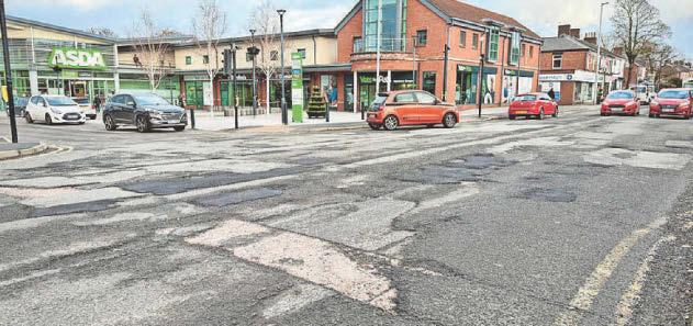 Repairs to potholes will be tackled on schedule