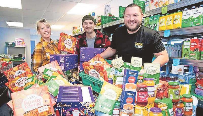 Storage firm's big help for foodbank