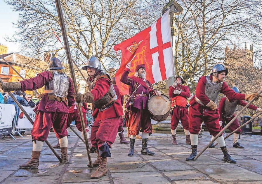 Historic battle re-enacters to return to town