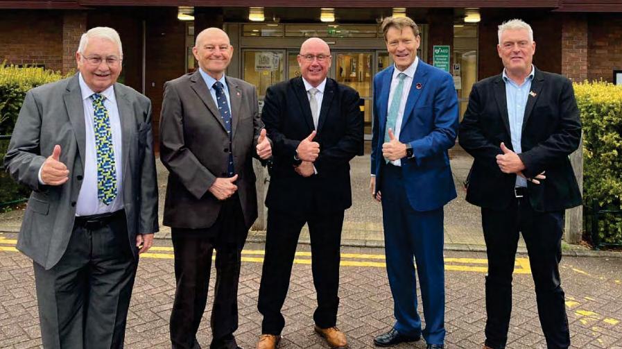 Reform's top team in charge of county council issues