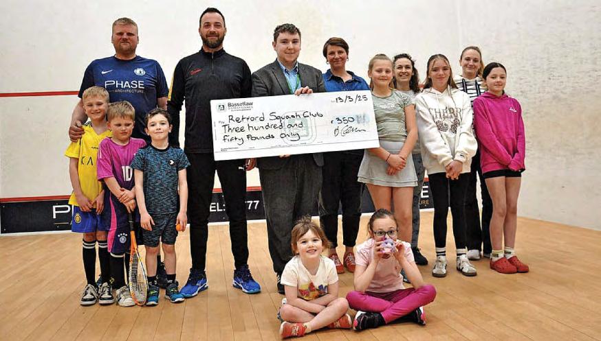 Double hit from councillors’ grant will help squash club to attract more youngsters