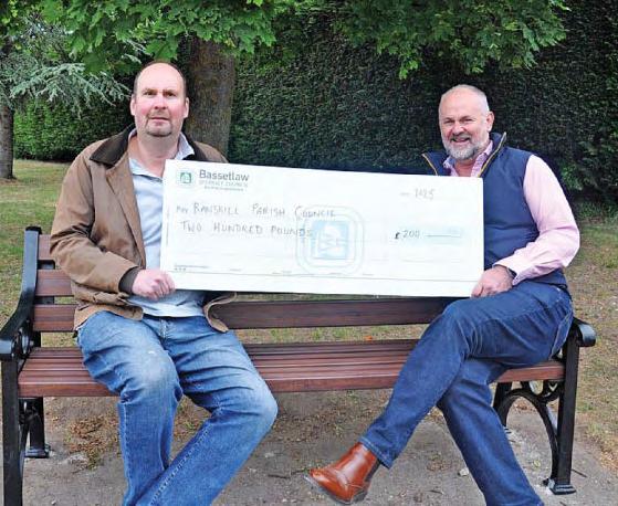 Two new benches boost community spirit thanks to donation