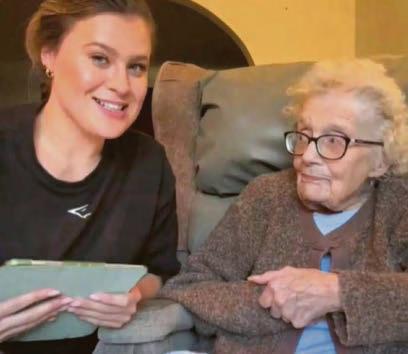 Tributes to 'nation's Nana' who became a Tik Tok star
