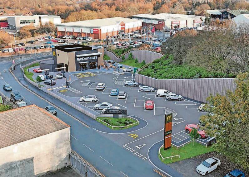 Application for new McDonald's drive-thru in town