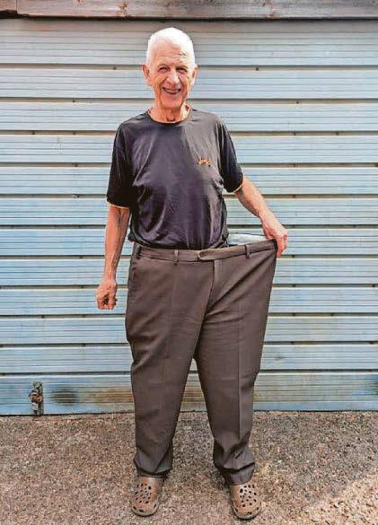 Retired lorry driver reduces diabetes risk and loses 5st