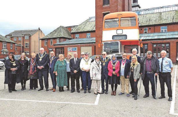 Mayoral officials fired up for museum visit
