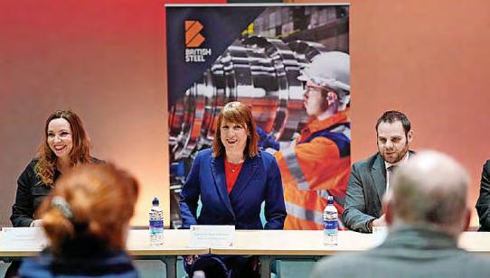 'I'm certain that there is a bright future for the steelworks here in Scunthorpe'