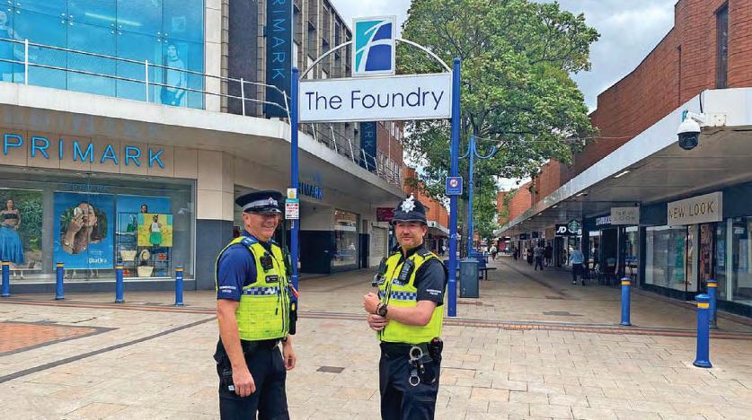 Town's Neighbourhood Policing team is getting tougher and smarter in the fight against crime