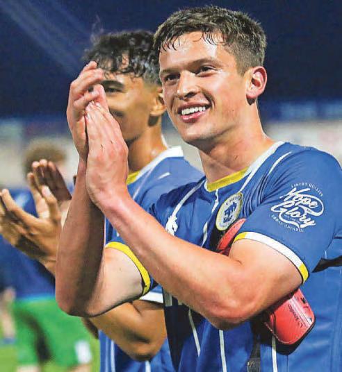 Aggborough joy as Blues book final slot