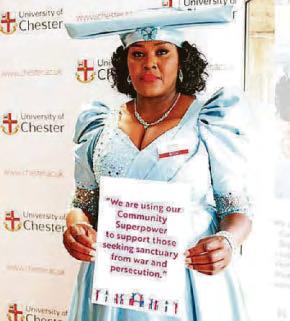 Sanctuary status pride for university