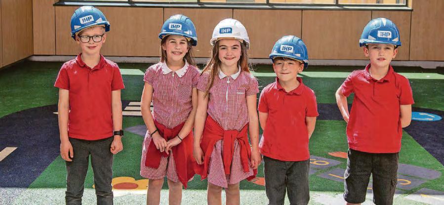 Pupils’ grand designs help shape hospital play area
