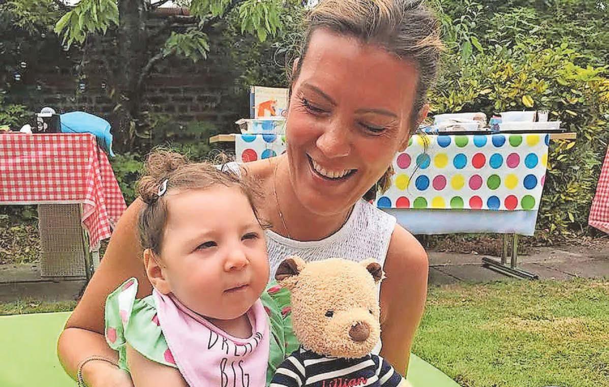 'When Lillian was about 12 weeks old, I noticed that things weren't right'
