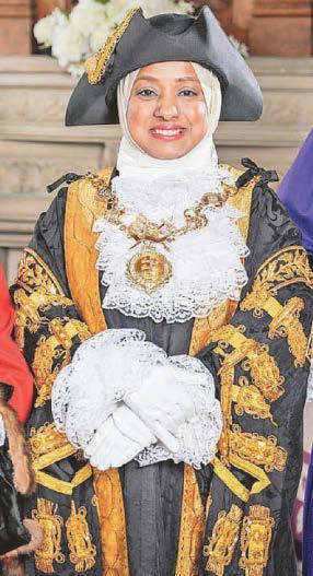 Mayor was reduced to tears by racist abuse