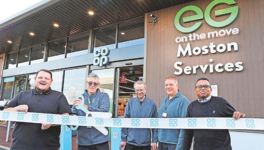 New-look service station opens its doors