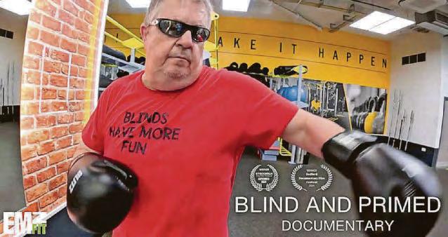 New film on blind man's drive for fitness